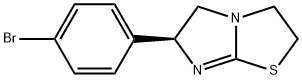 Imidazo[2,1-b]thiazole, 6-(4-bromophenyl)-2,3,5,6-tetrahydro-, (6S)- Structural