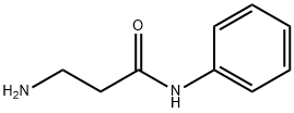 N~1~-phenyl-beta-alaninamide(SALTDATA: HCl) Structural