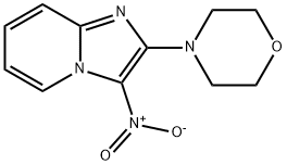Imidazo[1,2-a]pyridine, 2-(4-morpholinyl)-3-nitro- Structural