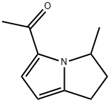 Ketone, 2,3-dihydro-3-methyl-1H-pyrrolizin-5-yl methyl (7CI,8CI) Structural