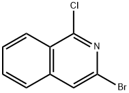 Isoquinoline, 3-bromo-1-chloro- Structural