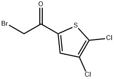 Ethanone, 2-bromo-1-(4,5-dichloro-2-thienyl)- Structural