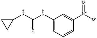 Urea, N-cyclopropyl-N'-(3-nitrophenyl)- Structural
