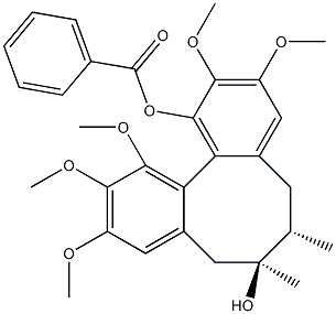 Benzoylgomisin H Structural