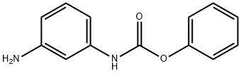 Carbamic acid, N-(3-aminophenyl)-, phenyl ester Structural