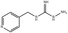 Hydrazinecarboximidamide, N-(4-pyridinylmethyl)- Structural