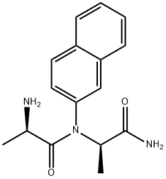 H-D-Ala-D-Ala-βNA · HCl Structural
