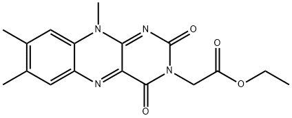 LuMiflavin-3-acetic Acid Ethyl Ester Structural