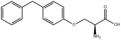 O-(4-Benzylphenyl)-L-serine Structural