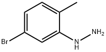 Hydrazine, (5-bromo-2-methylphenyl)- Structural