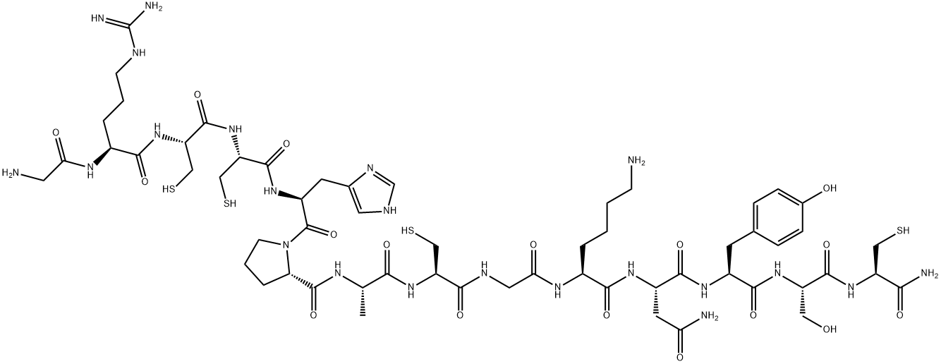 Conotoxin M I (reduced) Structural