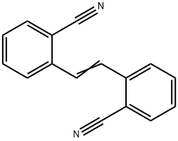 Benzonitrile, 2,2'-(1,2-ethenediyl)bis- Structural