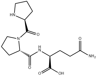 H-Pro-Pro-Gln-OH Structural
