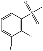 Benzene, 1,2-difluoro-3-(methylsulfonyl)- Structural