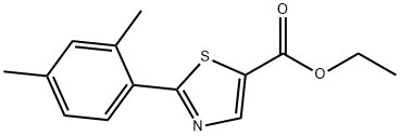 5-Thiazolecarboxylic acid, 2-(2,4-dimethylphenyl)-, ethyl ester