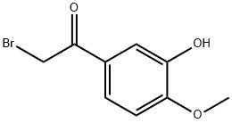 Ethanone, 2-bromo-1-(3-hydroxy-4-methoxyphenyl)- Structural