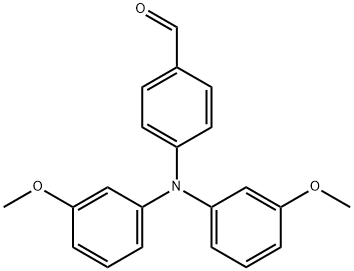 Benzaldehyde, 4-[bis(3-methoxyphenyl)amino]- Structural
