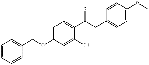 JR-7026, 1-(4-(Benzyloxy)-2-hydroxyphenyl)-2-(4-methoxyphenyl)ethanone, 97% Structural