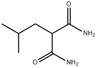 Propanediamide, 2-(2-methylpropyl)- Structural