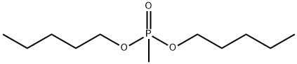 Phosphonic acid, P-methyl-, dipentyl ester Structural