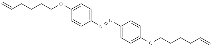 Diazene, 1,2-bis[4-(5-hexen-1-yloxy)phenyl]-, (1E)- Structural