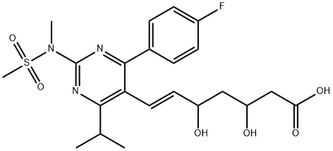 rac-Rosuvastatin Structural