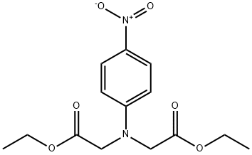 Glycine, N-(2-ethoxy-2-oxoethyl)-N-(4-nitrophenyl)-, ethyl ester Structural