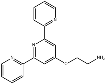 Ethanamine, 2-([2,2':6',2''-terpyridin]-4'-yloxy)- Structural