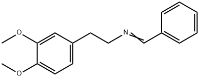 Benzeneethanamine, 3,4-dimethoxy-N-(phenylmethylene)-