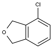 Isobenzofuran, 4-chloro-1,3-dihydro- Structural