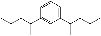 Benzene, 1,3-bis(1-methylbutyl)- Structural