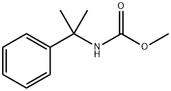 Carbamic acid, N-(1-methyl-1-phenylethyl)-, methyl ester Structural