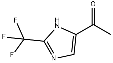 Ethanone, 1-[2-(trifluoromethyl)-1H-imidazol-5-yl]- Structural