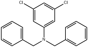 Benzenemethanamine, N-(3,5-dichlorophenyl)-N-(phenylmethyl)- Structural