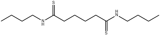 Hexanedithioamide, N1,N6-dibutyl- Structural