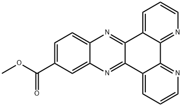 Dipyrido[3,2-a:2′,3′-c]phenazine-11-carboxylic acid methyl ester Structural