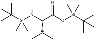 L-Valine, N-[(1,1-dimethylethyl)dimethylsilyl]-, (1,1-dimethylethyl)dimethylsilyl ester Structural