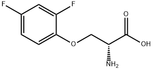 O-(2,4-Difluorophenyl)-D-serine Structural