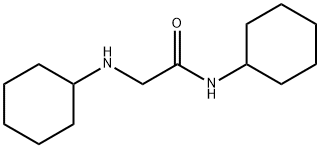 Acetamide, N-cyclohexyl-2-(cyclohexylamino)- Structural