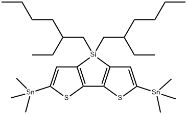 4,4'-Bis(2-ethyl-hexyl)-5,5'-bis(triMethyltin)-dithieno[3,2-b:2,3-d]silole