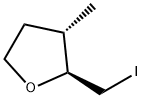 Furan, tetrahydro-2-(iodomethyl)-3-methyl-, trans- (9CI) Structural