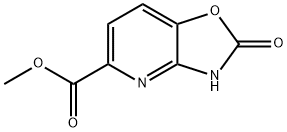 Oxazolo[4,5-b]pyridine-5-carboxylic acid, 2,3-dihydro-2-oxo-, methyl ester Structural