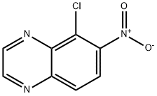 Quinoxaline, 5-chloro-6-nitro- Structural