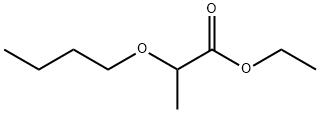 Propanoic acid, 2-butoxy-, ethyl ester Structural
