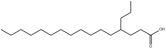 Hexadecanoic acid, 4-propyl- Structural
