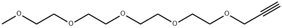 Proparyl-PEG5-methane Structural