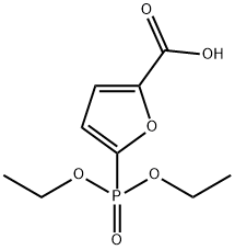 2-?Furancarboxylic acid, 5-?(diethoxyphosphinyl)?- Structural