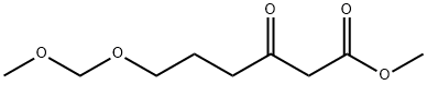 Hexanoic acid, 6-(methoxymethoxy)-3-oxo-, methyl ester Structural