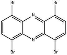 Phenazine, 1,4,6,9-tetrabromo- Structural