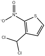 Thiophene, 3-(dichloromethyl)-2-nitro- Structural